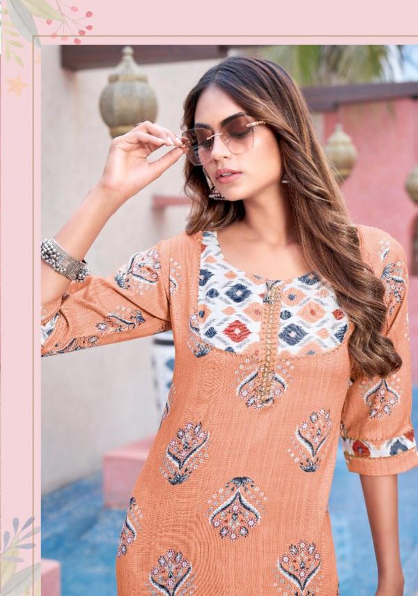  Selesta Tammana Print Designer Exclusive Kurti Collection